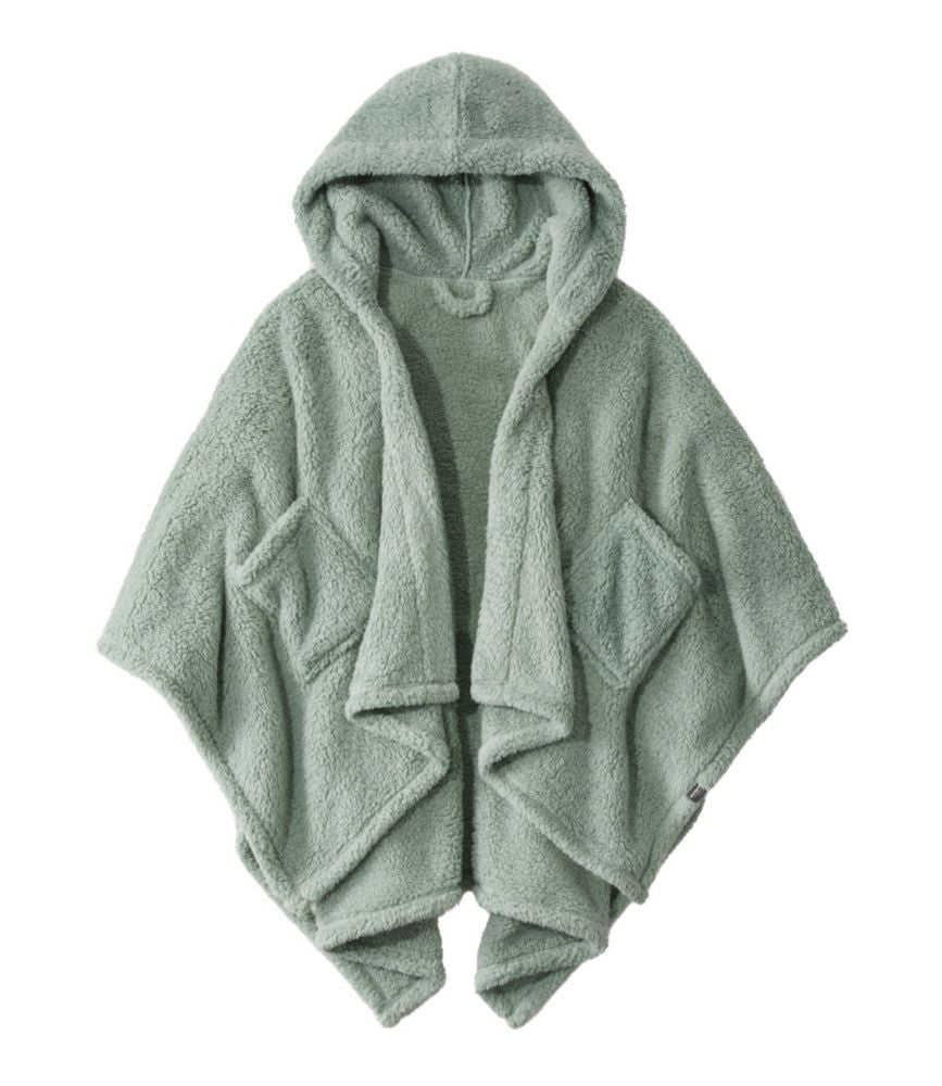 Daily Lifestyle Cozy Sherpa Wearable Throw for Bedroom Entryway and Everyday Home Comfort