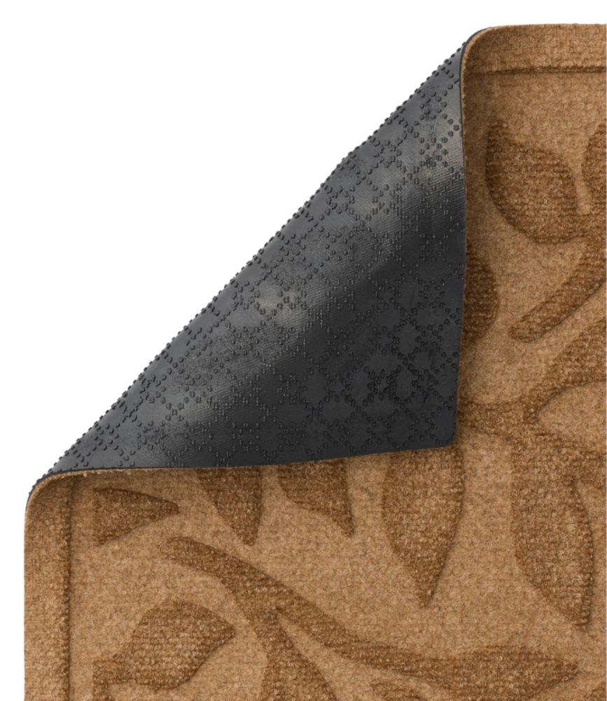 Heavyweight Recycled Waterhog Doormat, Woodland Leaf