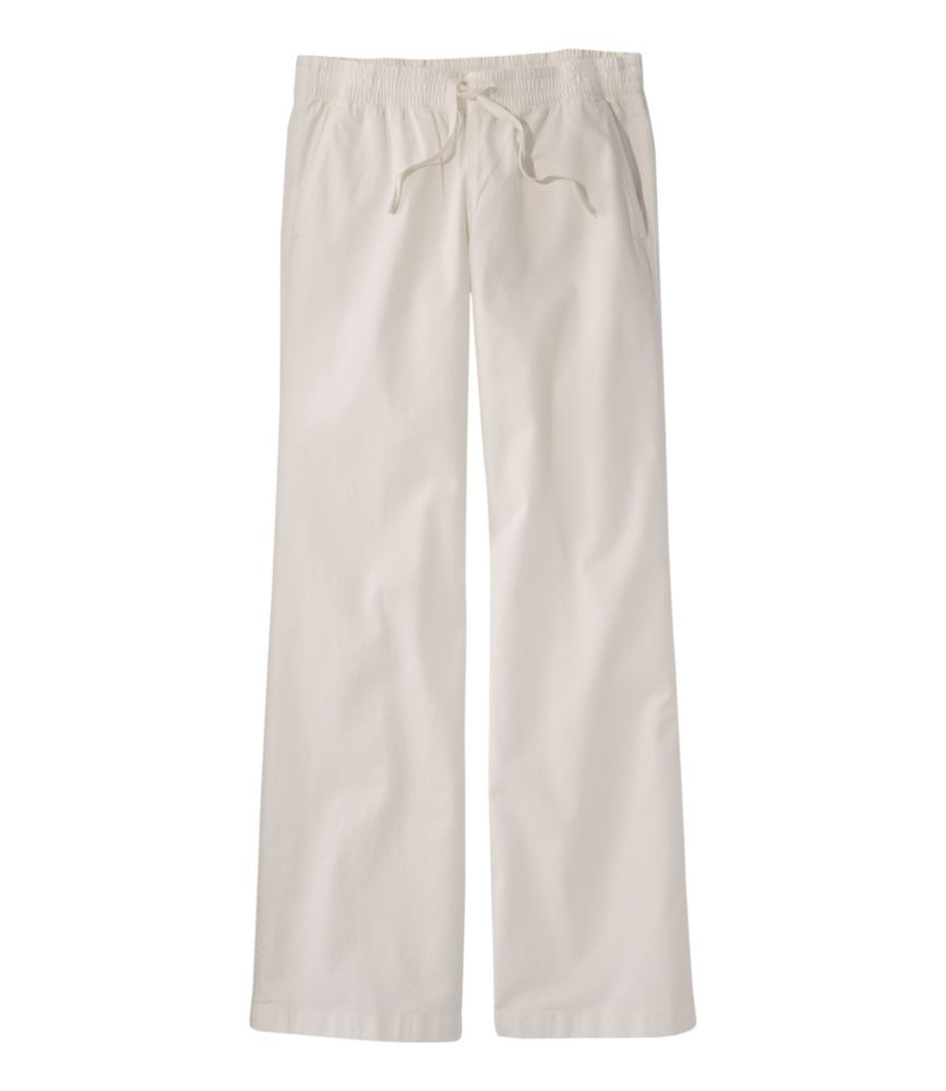 Everyday Outdoor Lakewashed Pull-on Chinos, Mid-Rise Wide-Leg for Everyday Wear Layering Travel and Outdoor Activities
