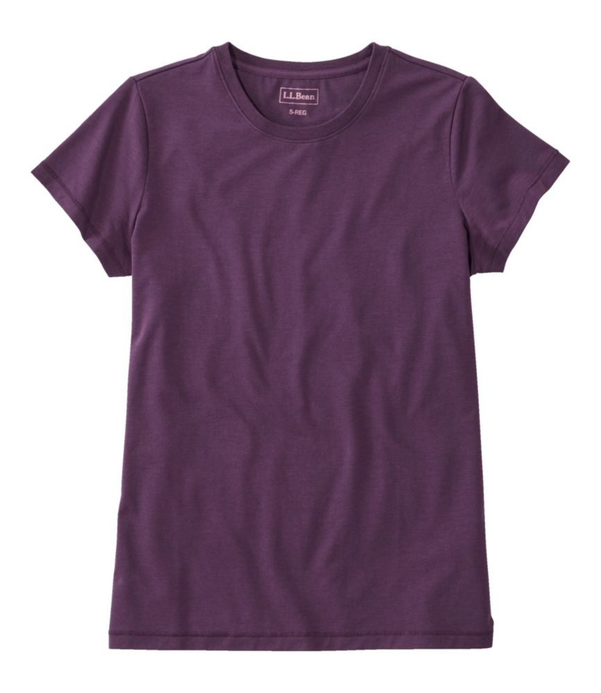 Everyday Outdoor Women s Soft Stretch Supima-Blend Tee, Crewneck Short-Sleeve for Everyday Wear Layering Travel and Outdoor Activities