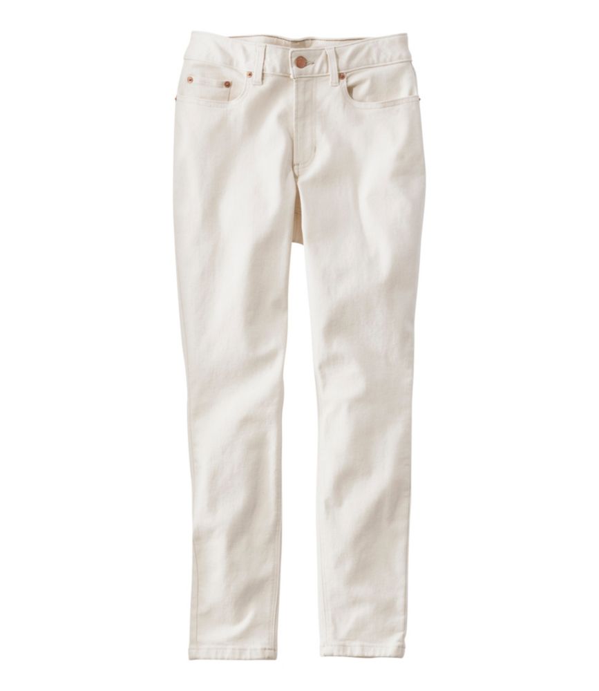Daily Lifestyle Women s BeanFlexJeans, High-Rise Slim-Leg Ankle Color for Everyday Wear Layering Travel and Outdoor Activities