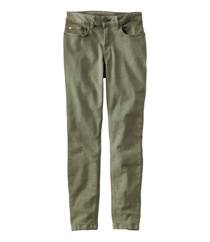 Daily Lifestyle Women s BeanFlexJeans, High-Rise Slim-Leg Ankle Color for Everyday Wear Layering Travel and Outdoor Activities