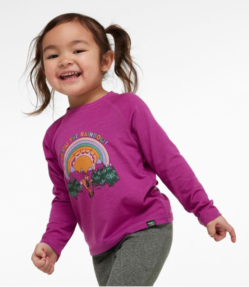 Toddlers' Everyday SunSmart® Tee, Long-Sleeve