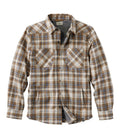 Men's Katahdin Performance Flannel Shirt-Jacket, Hi-Pile Fleece-Lined Plaid