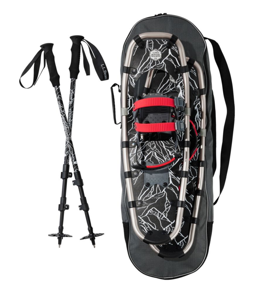 Outdoor Ready Men s Winter Walker Snowshoe Package for Walking Hiking Running and Everyday Comfort