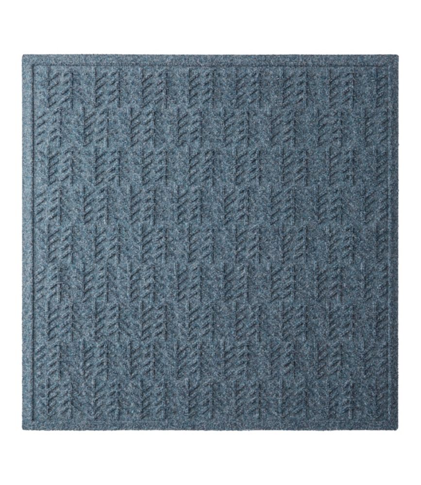 Everyday Outdoor Everyspace Recycled Waterhog Mat, Square, Trees for Bedroom Entryway and Everyday Home Comfort