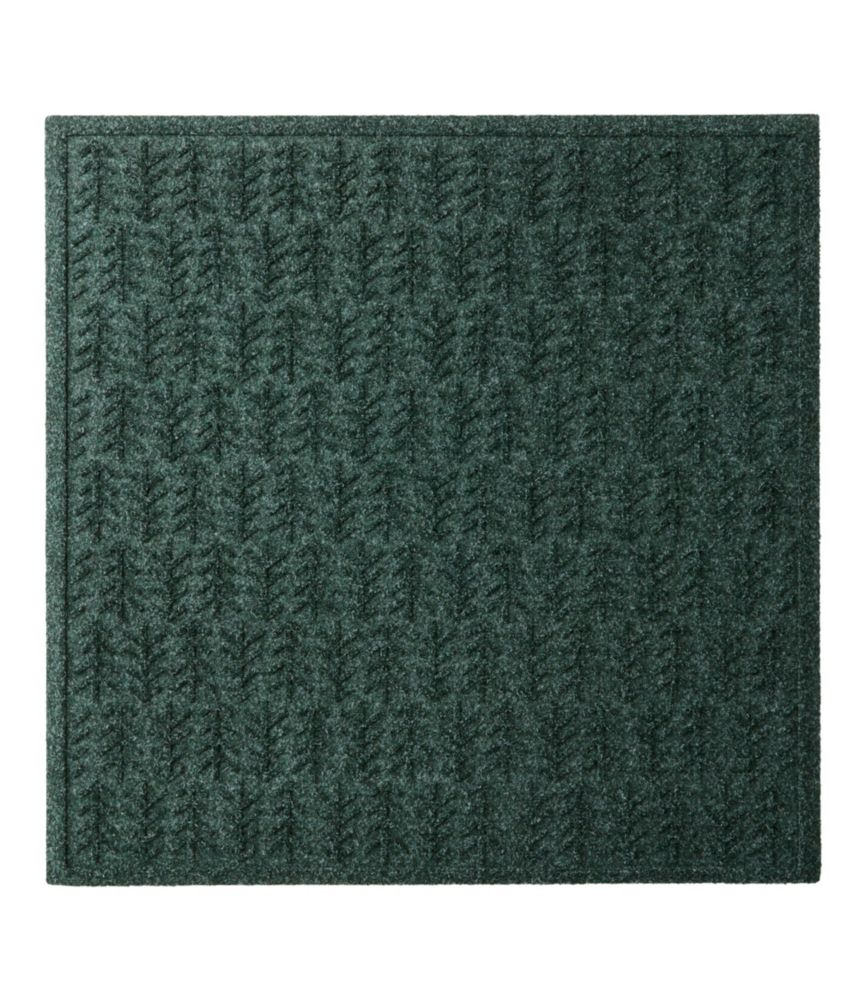 Everyday Outdoor Everyspace Recycled Waterhog Mat, Square, Trees for Bedroom Entryway and Everyday Home Comfort