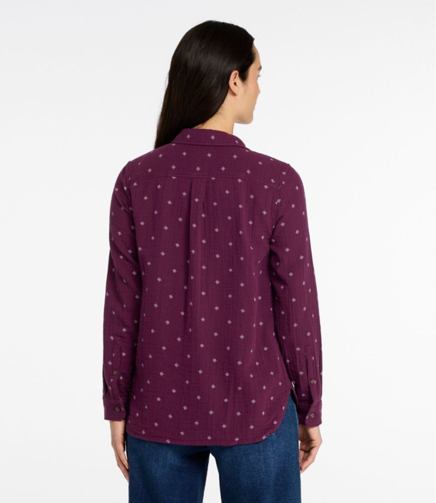 Women's Cloud Gauze Shirt, Long-Sleeve