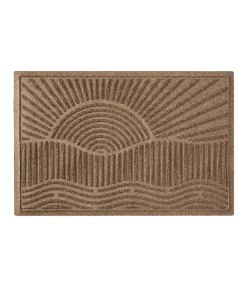 Daily Lifestyle Everyspace Recycled Waterhog Doormat, Sunrise for Bedroom Entryway and Everyday Home Comfort