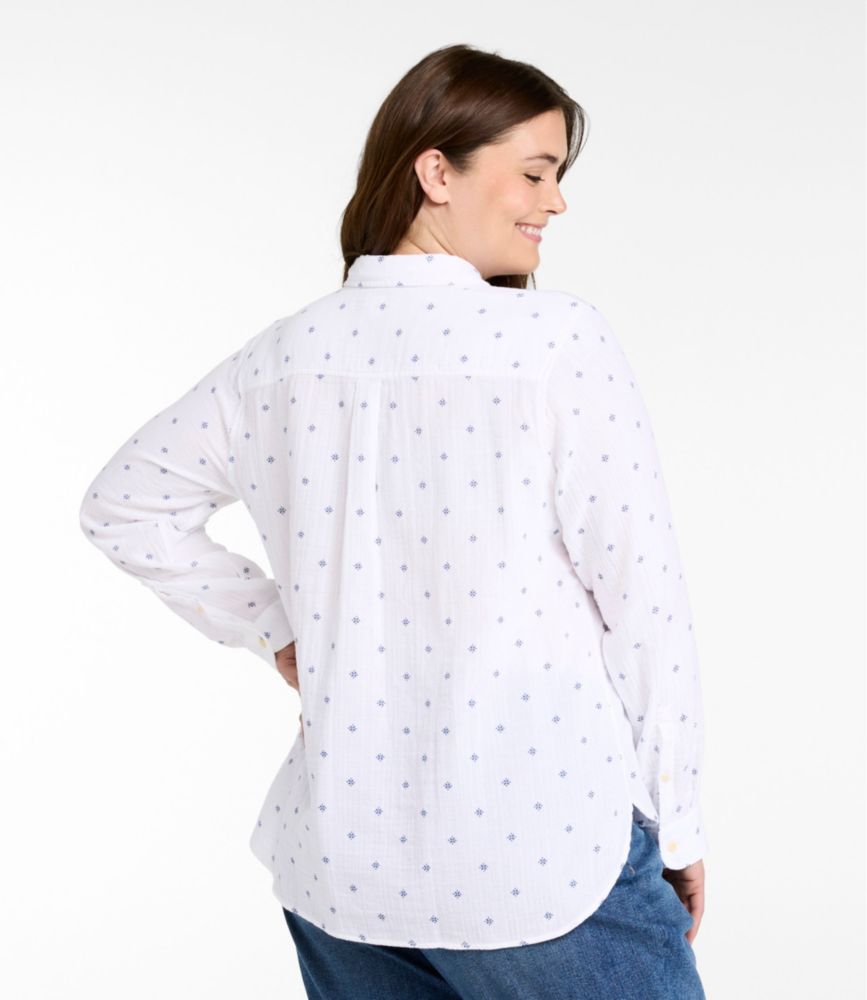 Women's Cloud Gauze Shirt, Long-Sleeve