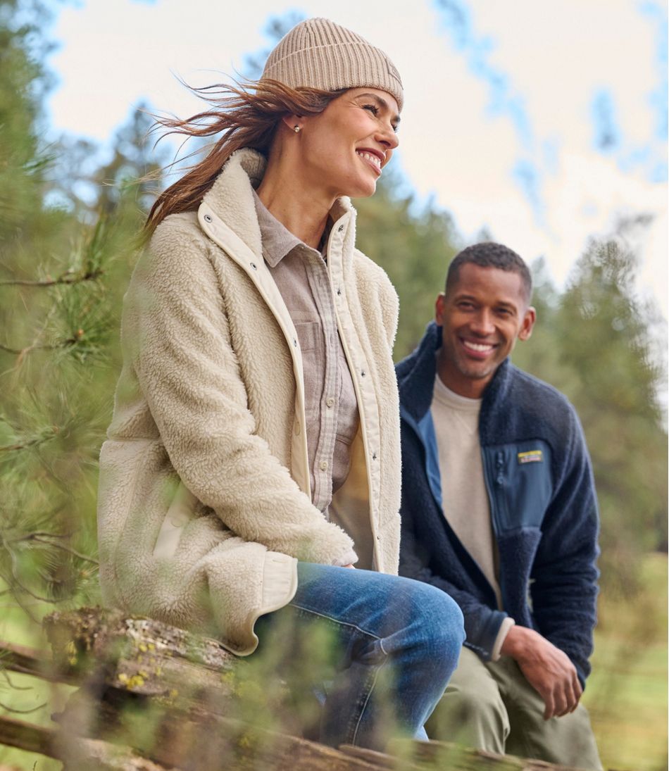 Women's Bean's Sherpa Fleece Coat