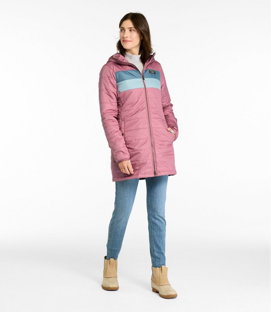 Women's Mountain Classic Puffer Coat, Colorblock