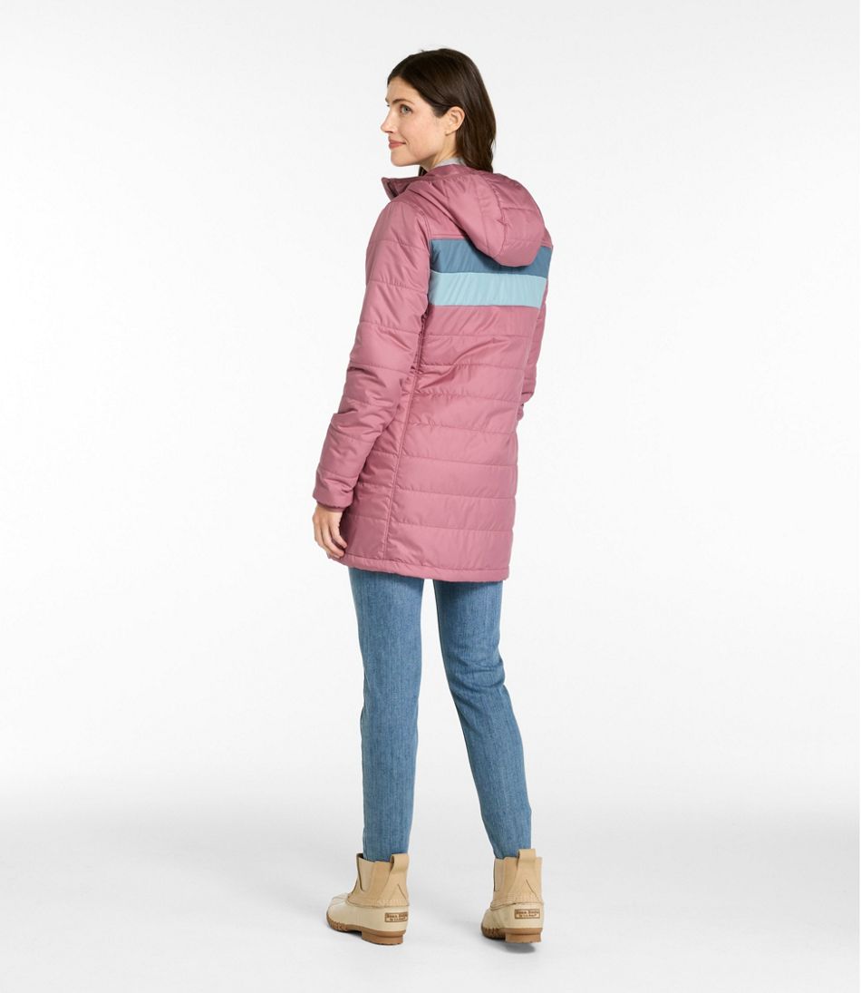 Women's Mountain Classic Puffer Coat, Colorblock