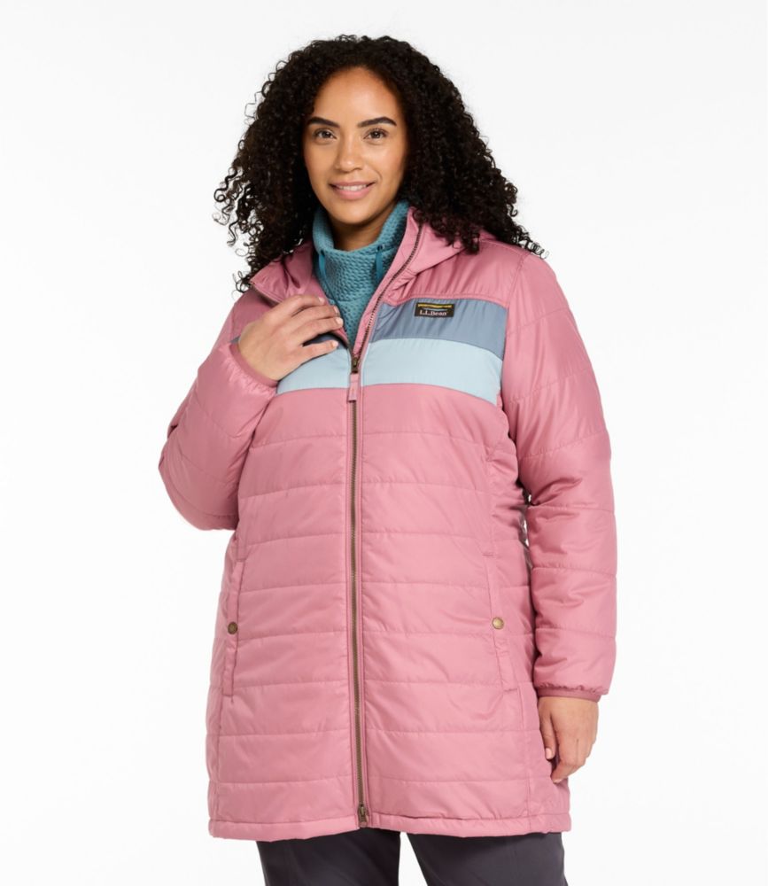 Women's Mountain Classic Puffer Coat, Colorblock