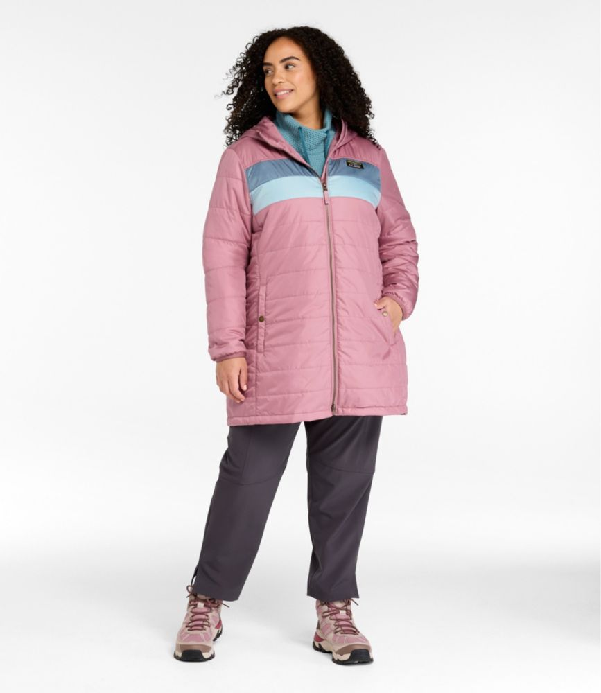 Women's Mountain Classic Puffer Coat, Colorblock