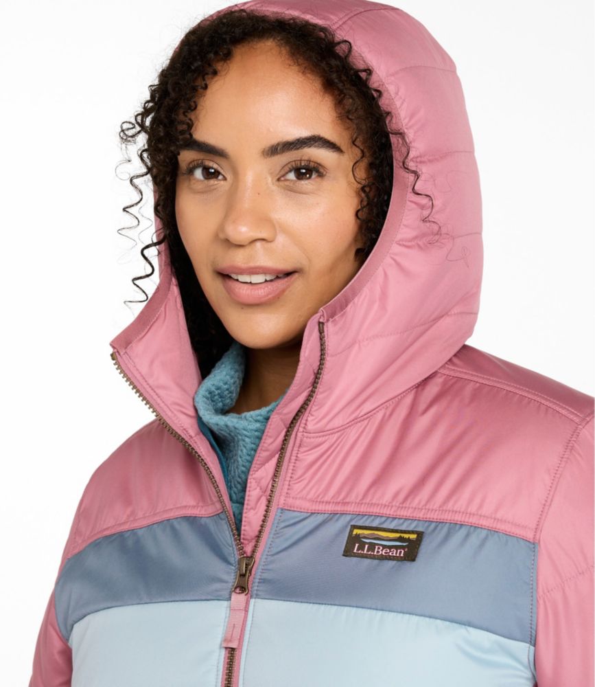 Women's Mountain Classic Puffer Coat, Colorblock
