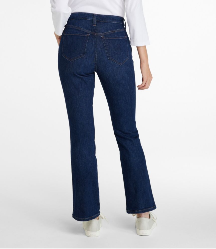Women's L.L.Bean Everyday Stretch Jeans, High-Rise Mini Bootcut Ankle