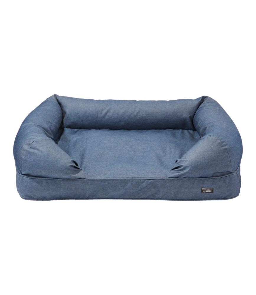 Everyday Outdoor quality Denim Dog Couch for Bedroom Entryway and Everyday Home Comfort