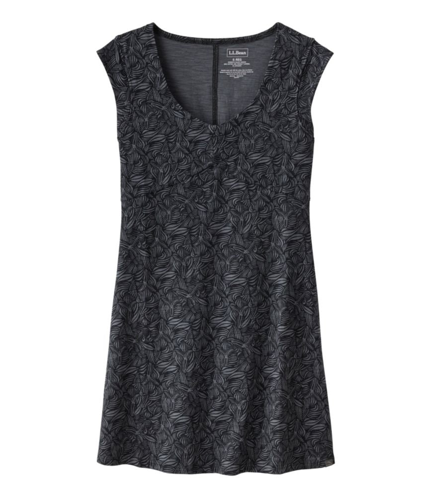 Travel and Trail Women s Beech Point Dress, Print for Everyday Wear Layering Travel and Outdoor Activities