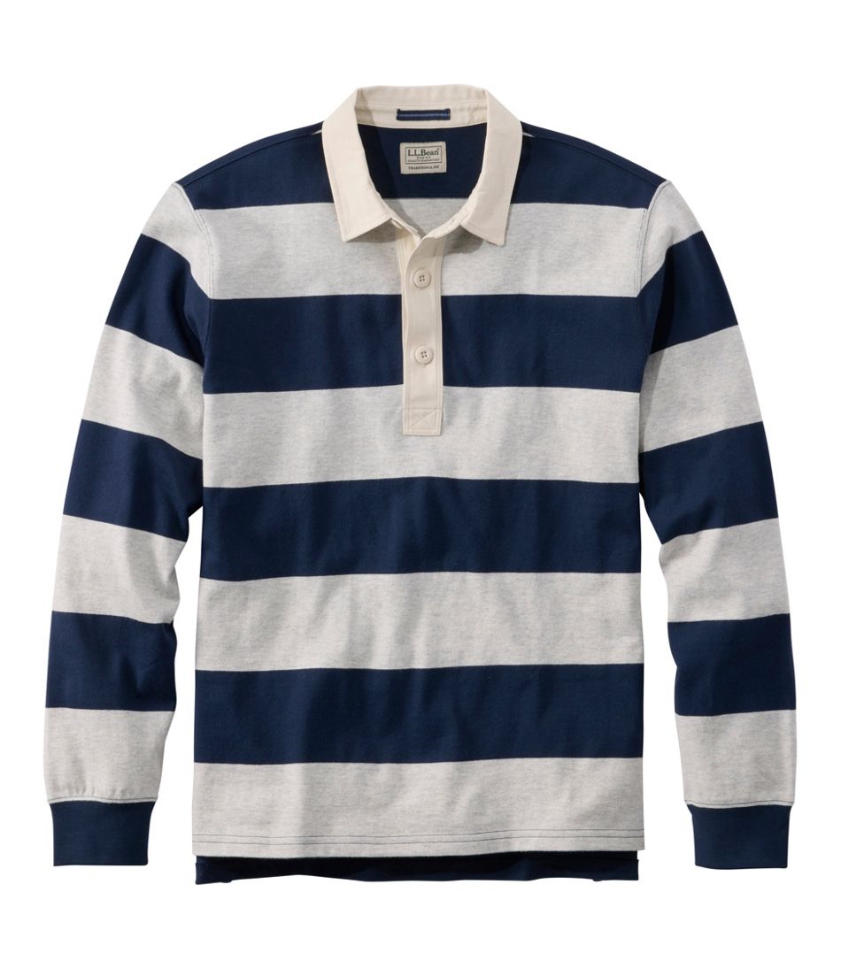 Men's Bean's Vintage Soft Rugby, Stripe