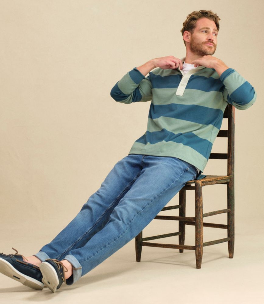 Men's Bean's Vintage Soft Rugby, Stripe