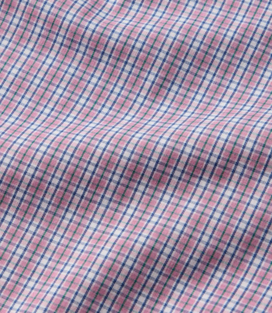 Men's Comfort Stretch Performance® Shirt, Long-Sleeve, Slightly Fitted Untucked Fit, Plaid