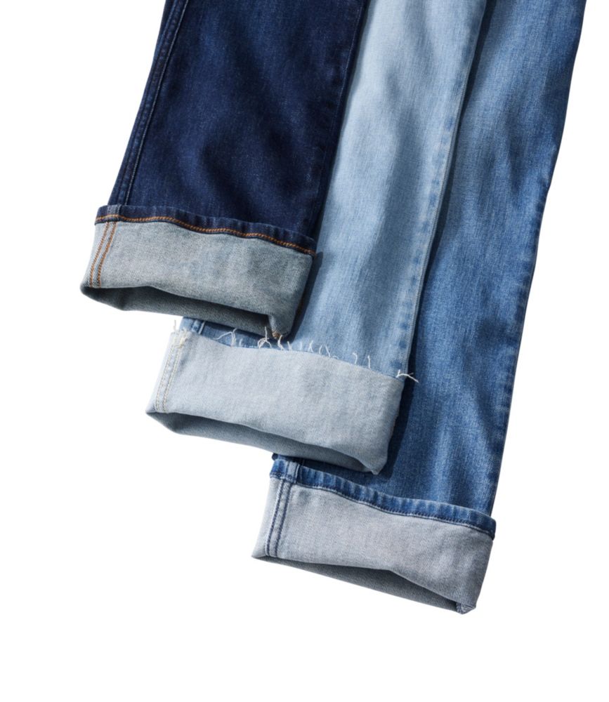 Women's L.L.Bean Everyday Stretch Jeans, High-Rise Mini Bootcut Ankle