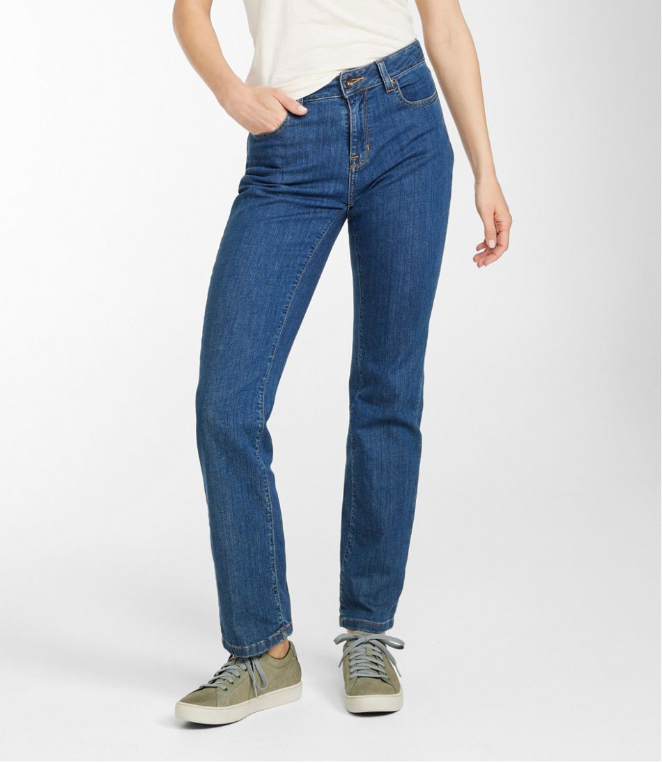 Women's True Shape Jeans, High-Rise Straight-Leg