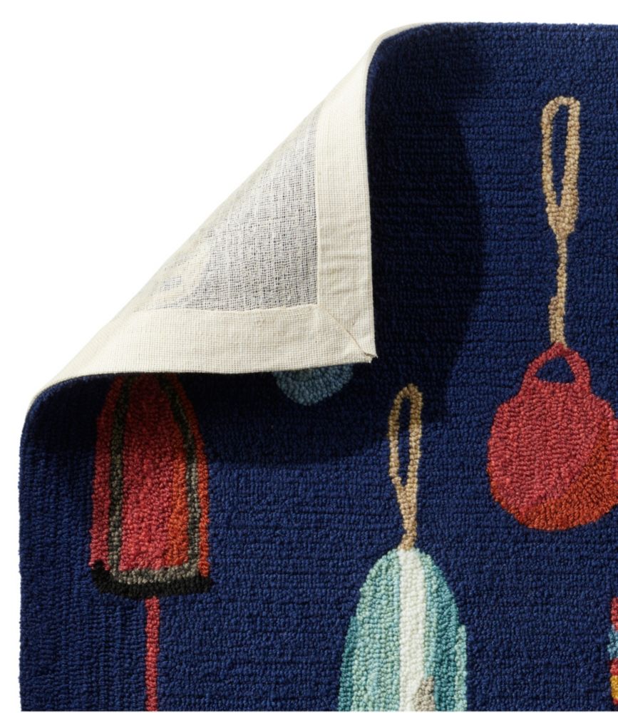 Indoor/Outdoor Vacationland Runner, Buoys