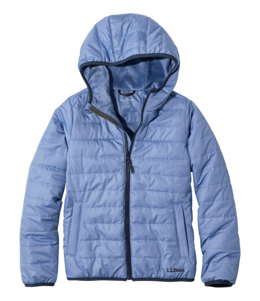 Daily Lifestyle Kids Fleece-Lined Insulated Jacket for Everyday Wear Layering Travel and Outdoor Activities
