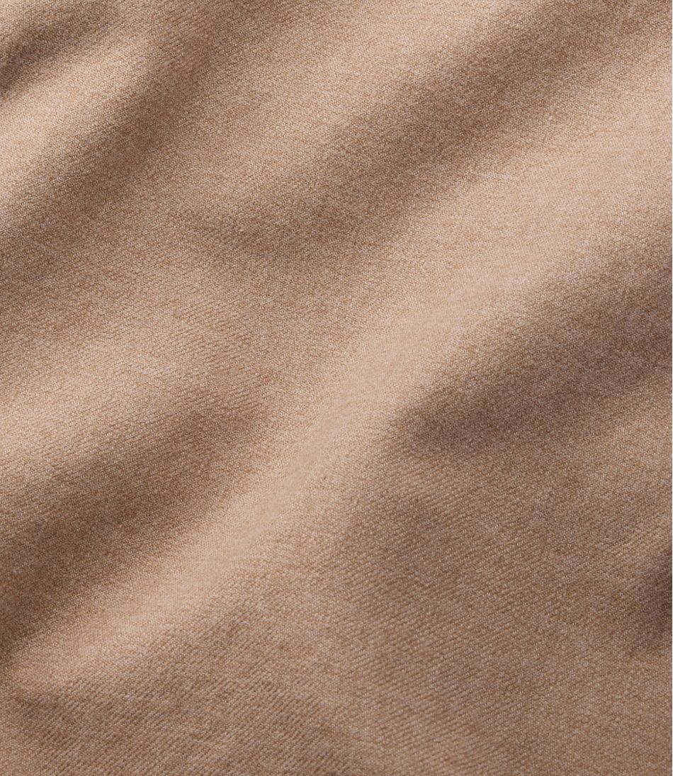 Men's Brushed Jaspé Twill Shirt, Traditional Untucked Fit