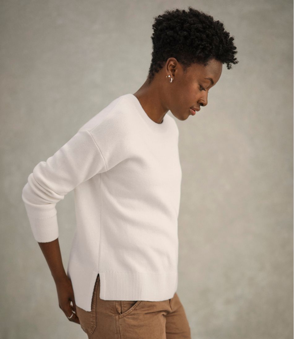 Women's Wicked Soft Cotton/Cashmere Crewneck Sweater