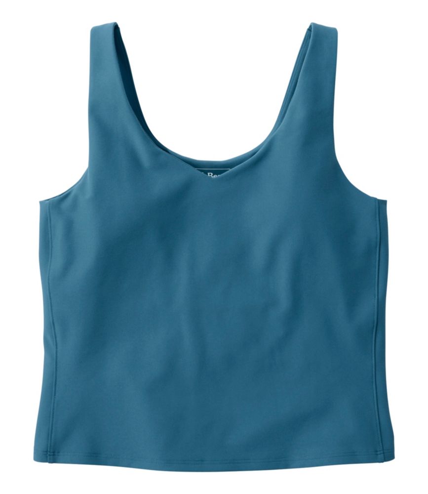 Daily Lifestyle Women s L.L.Bean Everyday Performance Tank, Cropped for Everyday Wear Layering Travel and Outdoor Activities