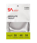Scientific Anglers Absolute Trout Leader Assortment, 9'