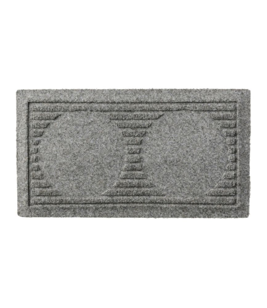 Home and Adventure Recycled Waterhog Dog Mat, Placemat, Rectangular for Bedroom Entryway and Everyday Home Comfort