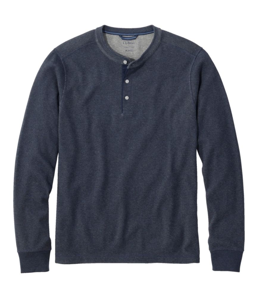Everyday Outdoor Men s Bean s Vintage Soft Knit Henley for Everyday Living Travel and Outdoor Recreation