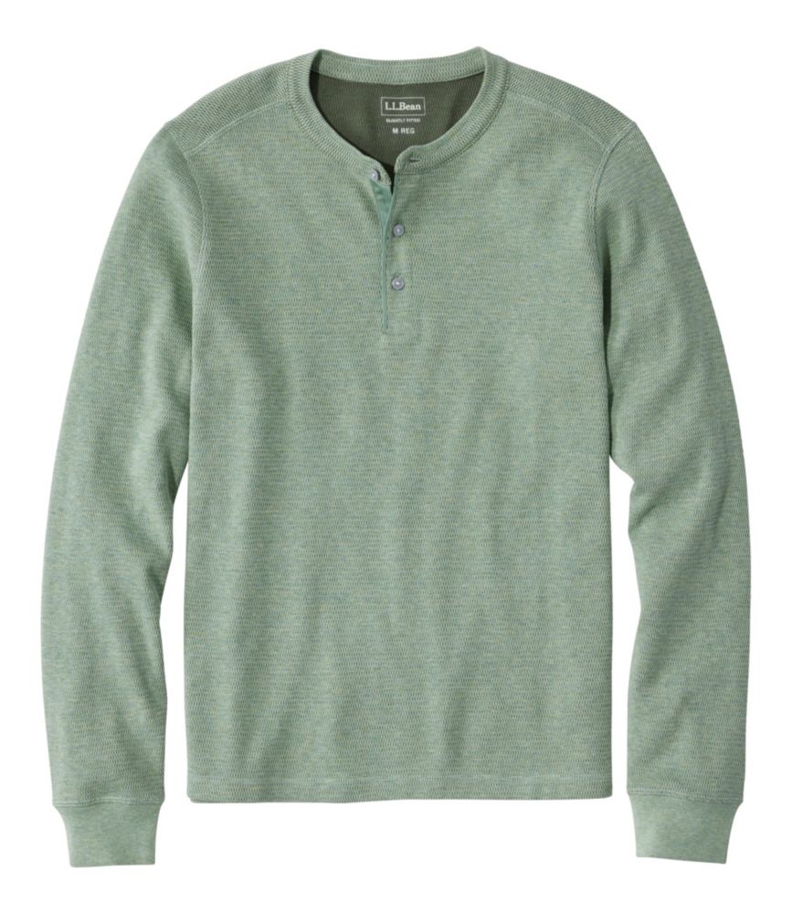 Everyday Outdoor Men s Bean s Vintage Soft Knit Henley for Everyday Living Travel and Outdoor Recreation