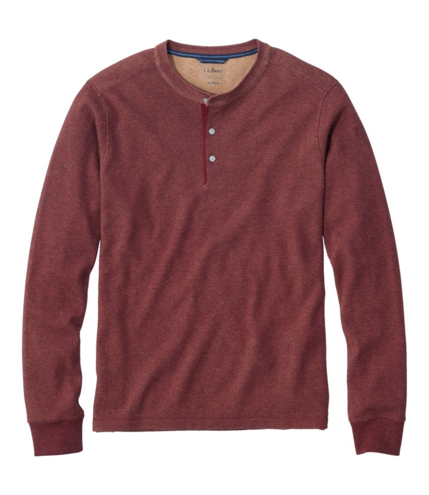 Everyday Outdoor Men s Bean s Vintage Soft Knit Henley for Everyday Living Travel and Outdoor Recreation
