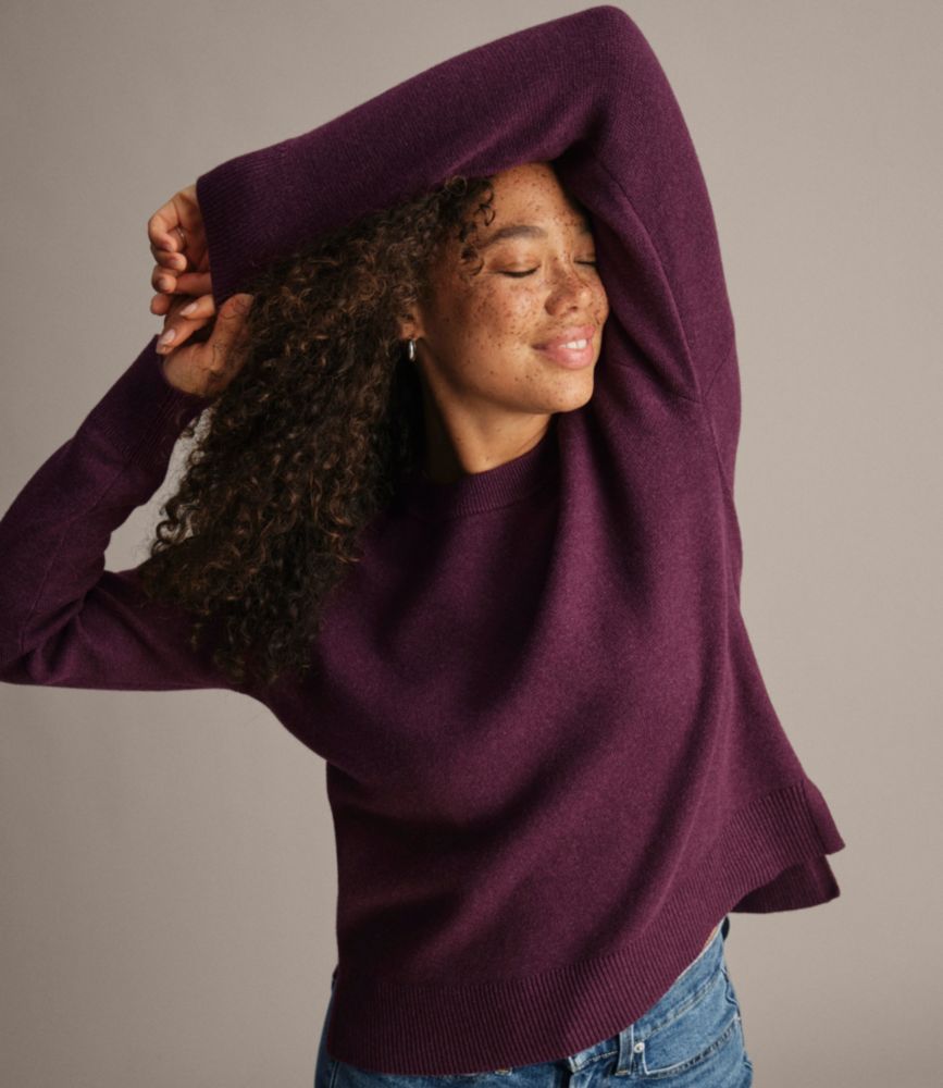 Women's Wicked Soft Cotton/Cashmere Crewneck Sweater