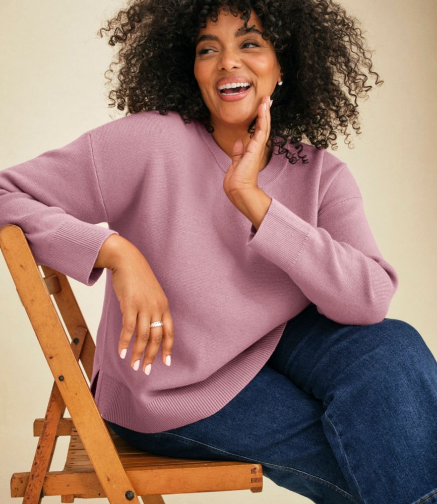 Women's Wicked Soft Cotton/Cashmere Crewneck Sweater