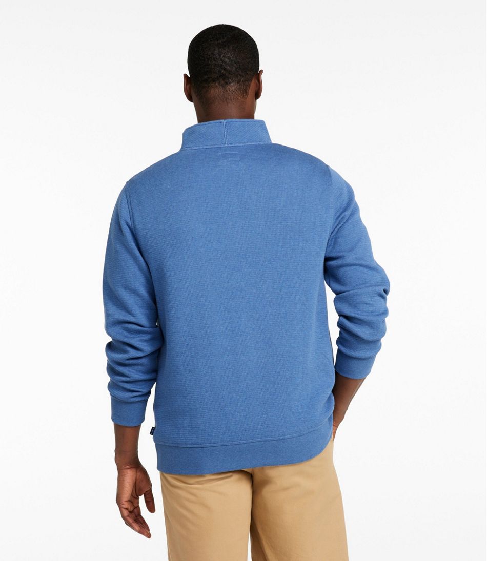 Men's All Seasons Textured Sweats, Quarter-Zip