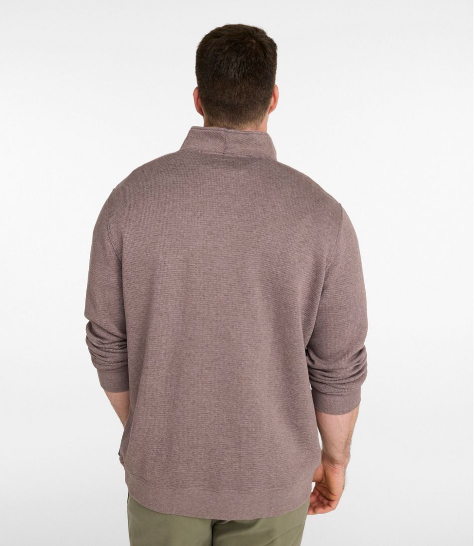 Men's All Seasons Textured Sweats, Quarter-Zip