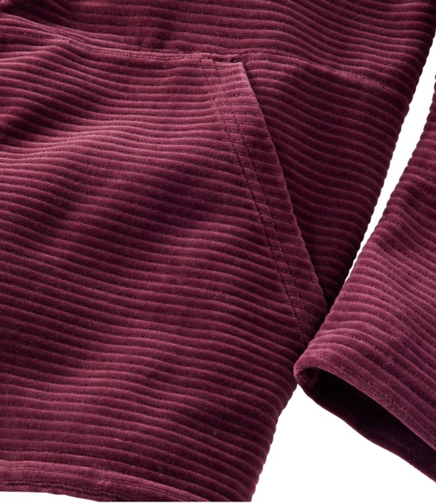 Women's Soft Stretch Corduroy Pullover, Half-Zip