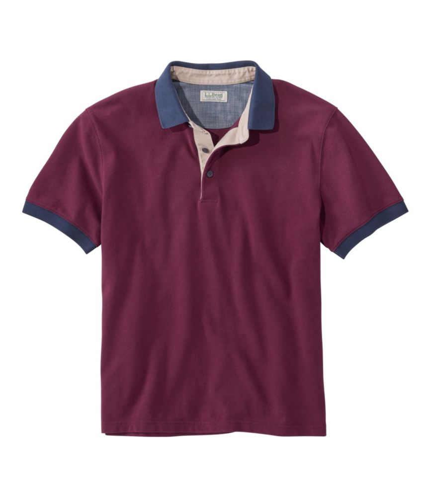 Travel and Trail Men s Casco Bay Rugged Polo, Short-Sleeve for Everyday Wear Layering Travel and Outdoor Activities