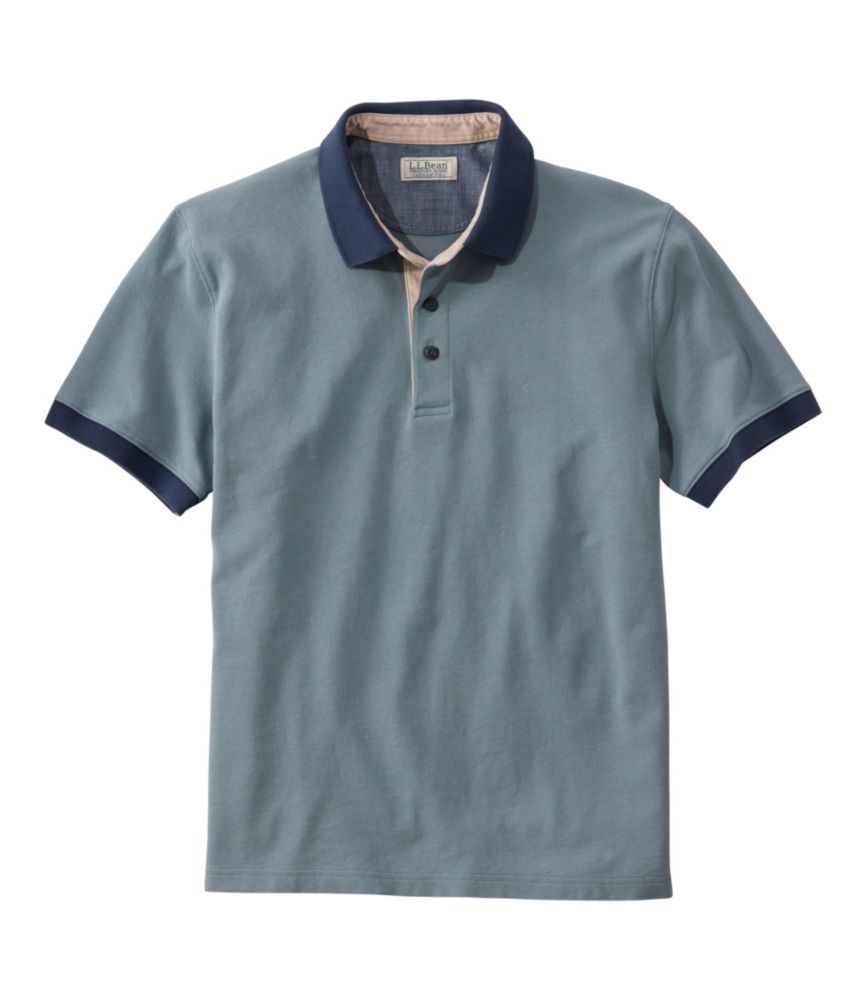 Travel and Trail Men s Casco Bay Rugged Polo, Short-Sleeve for Everyday Wear Layering Travel and Outdoor Activities
