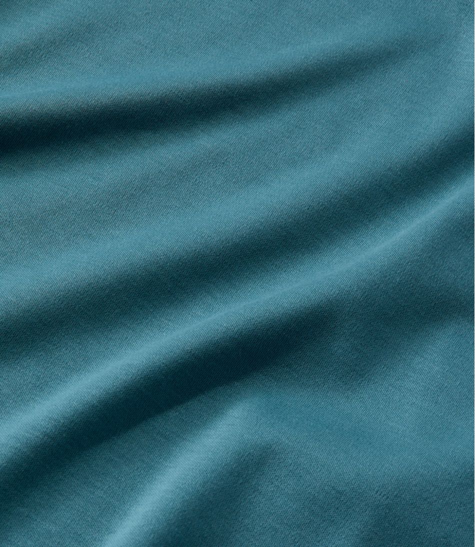Women's Pima Cotton Tee, Elbow-Sleeve Boatneck