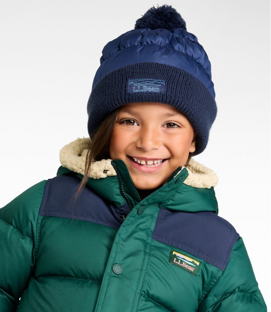 Kids' Puffer Pom Beanie