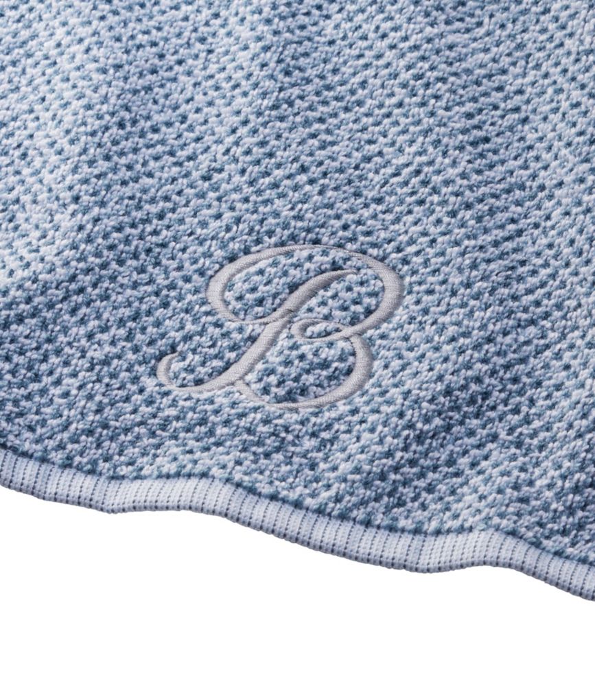 Organic Textured Cotton Towel, Marled