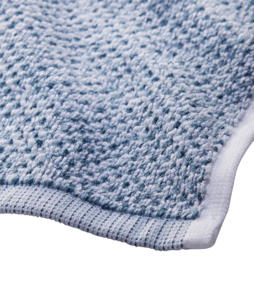 Organic Textured Cotton Towel, Marled