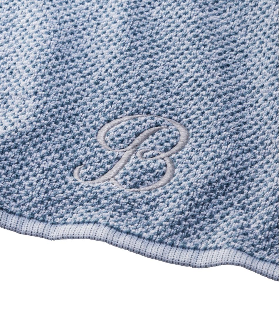 Organic Textured Cotton Towel, Marled